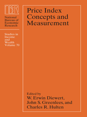 cover image of Price Index Concepts and Measurement